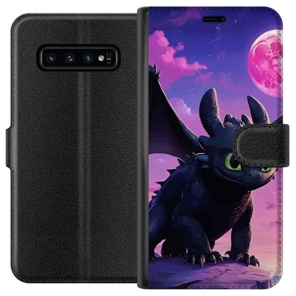 Samsung Galaxy S10 Plånboksfodral How to Train Your Dragon (Draktränaren)