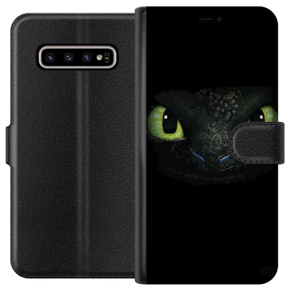 Samsung Galaxy S10+ Plånboksfodral How to Train Your Dragon (Draktränaren)