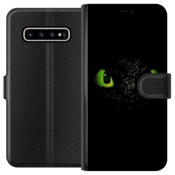 Samsung Galaxy S10+ Lompakkokotelo Kuinka kouluttaa lohikäärmeesi