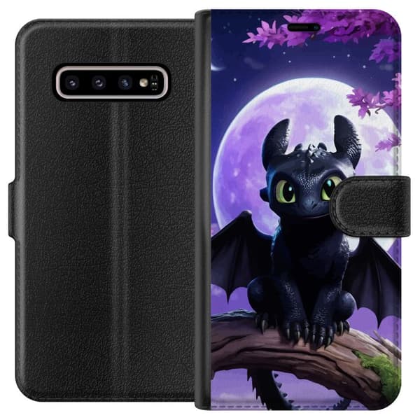 Samsung Galaxy S10+ Plånboksfodral Draktränaren How to Train Your Dragon