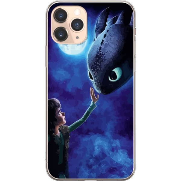 Apple iPhone 11 Pro Läpinäkyvä kuori Kuinka Kouluttaa Lohikäärmeesi
