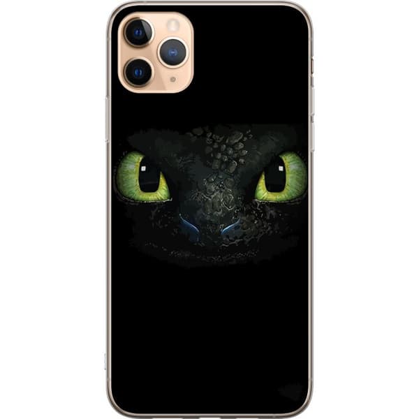 Apple iPhone 11 Pro Max Genomskinligt Skal How to Train Your Dragon (Draktränaren)
