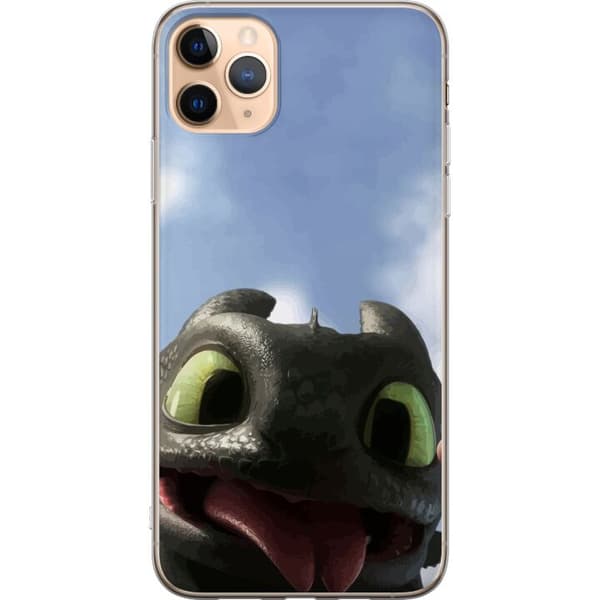 Apple iPhone 11 Pro Max Gjennomsiktig deksel Draketreneren