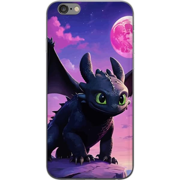 Apple iPhone 6 Plus Läpinäkyvä kuori Kuinka kouluttaa lohikäärmeesi