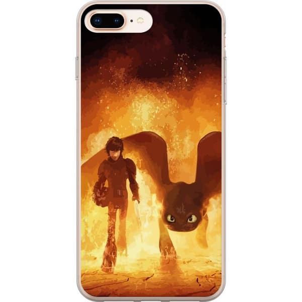Apple iPhone 8 Plus Genomskinligt Skal Draktränaren