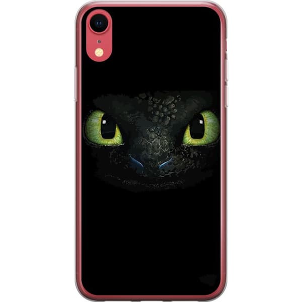 Apple iPhone XR Genomskinligt Skal How to Train Your Dragon (Draktränaren)