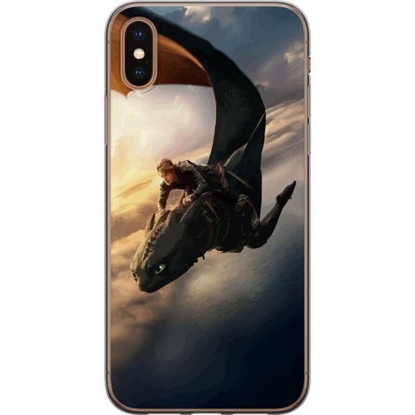 Apple iPhone XS Läpinäkyvä kuori Loimuttajamestari