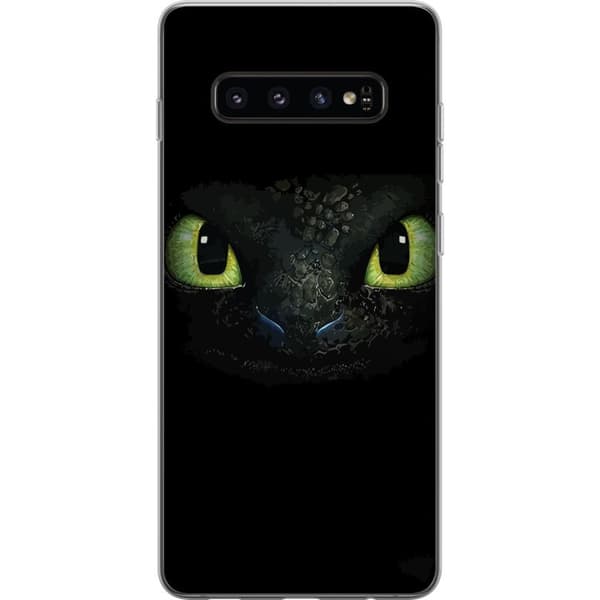 Samsung Galaxy S10 Gjennomsiktig deksel Draketreneren