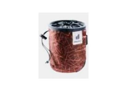 Deuter Gravity Chalk Bag I, Unisex, Rød, Mønster, Polyetersulfon (PES), 120 mm, 120 mm