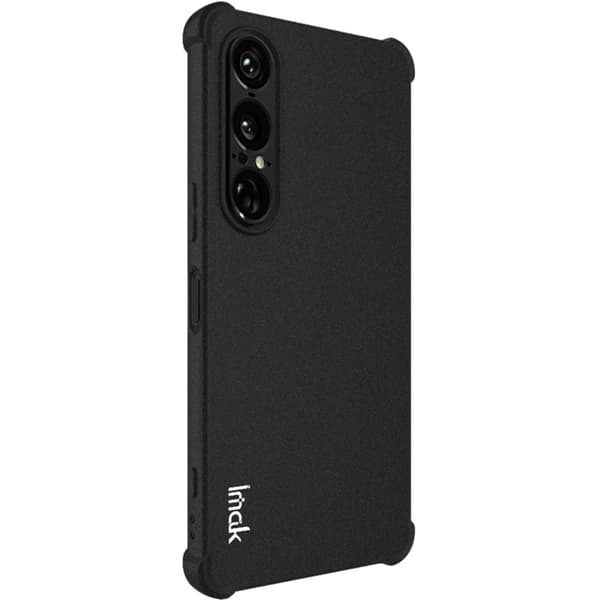 IMAK For Sony Xperia 1 VII Deksel TPU-telefonbeskyttelse Airbag-støtsikker Matte Black