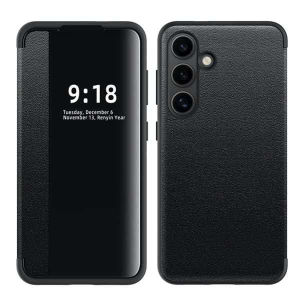 Samsung Galaxy S24 Plus Slimmat Leman-fodral med smart fönster
