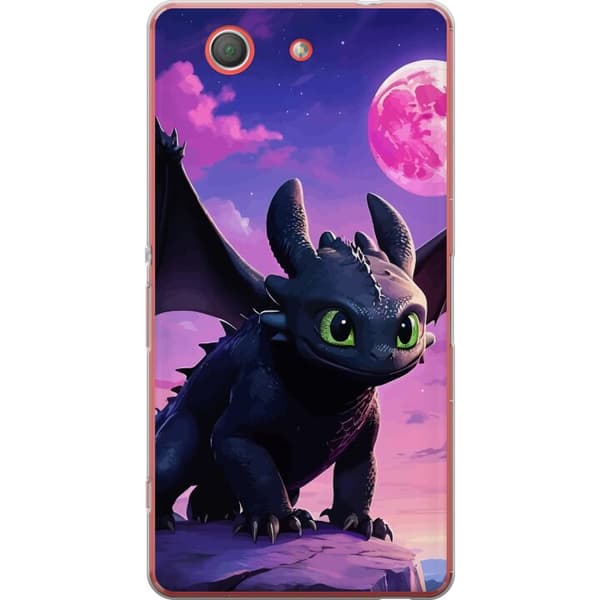 Sony Xperia Z3 Compact Läpinäkyvä kuori Kuinka kouluttaa lohikäärmeesi