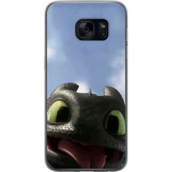 Samsung Galaxy S7 Gjennomsiktig deksel Draketreneren