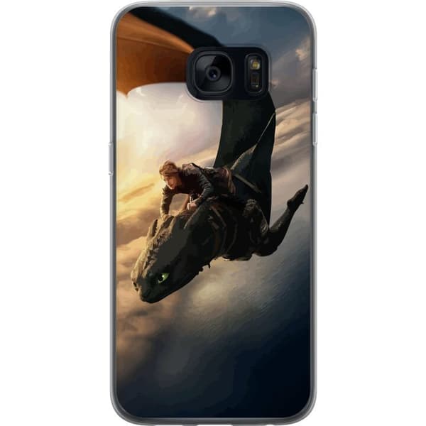 Samsung Galaxy S7 Gjennomsiktig deksel Draketrener
