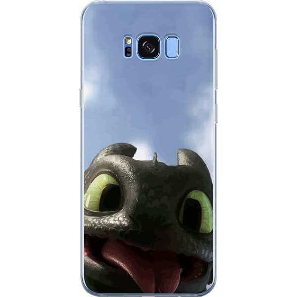 Samsung Galaxy S8 Läpinäkyvä kuori Kuinka kouluttaa lohikäärmeesi