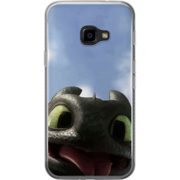 Samsung Galaxy Xcover 4 Genomskinligt Skal How to Train Your Dragon (Draktränaren)