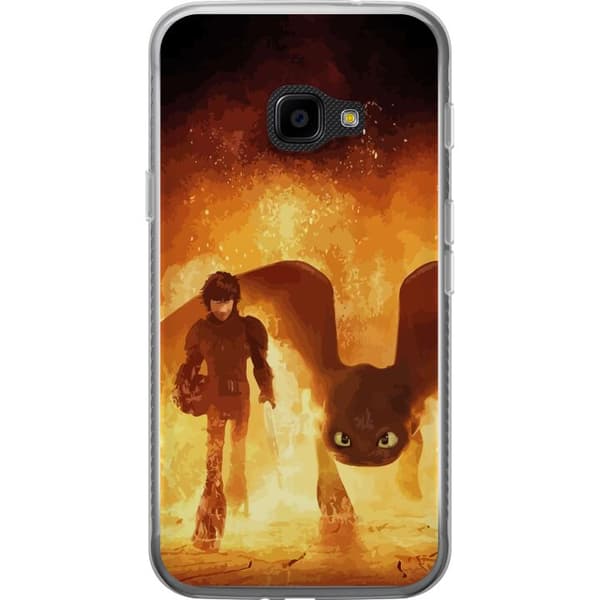 Samsung Galaxy Xcover 4 Genomskinligt Skal Draktränaren