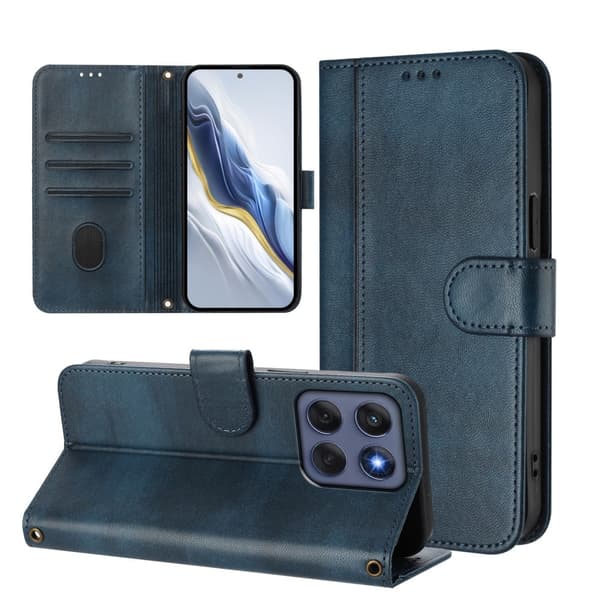 Til Motorola Edge 60 5G / 60 Fusion 5G Etui Pung Stand Retrostruktur
