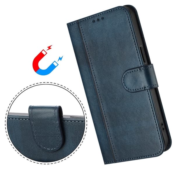Til Motorola Edge 60 5G / 60 Fusion 5G Etui Pung Stand Retrostruktur