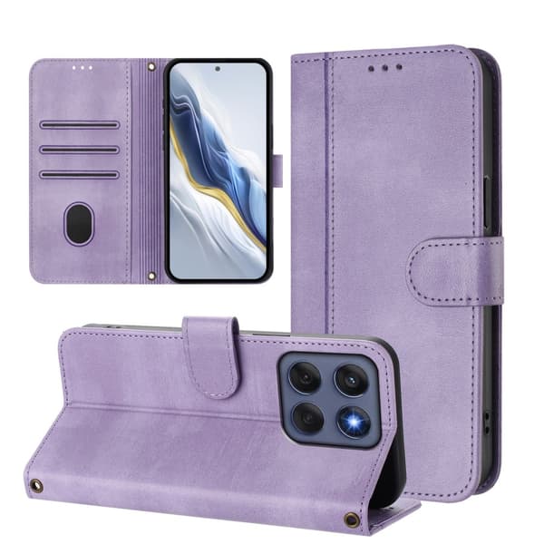 Til Motorola Edge 60 5G / 60 Fusion 5G Etui Pung Stand Retrostruktur