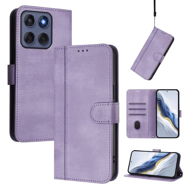 Til Motorola Edge 60 5G / 60 Fusion 5G Etui Pung Stand Retrostruktur