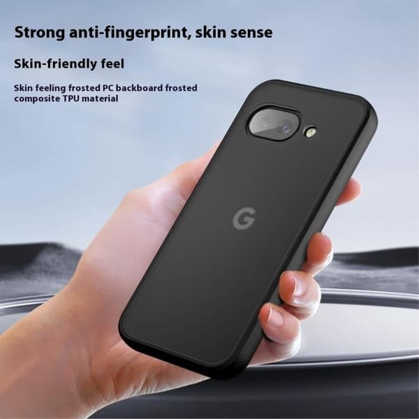 För Google Pixel 9a Skal Skin-Touch TPU+PC Matt Mobilskal