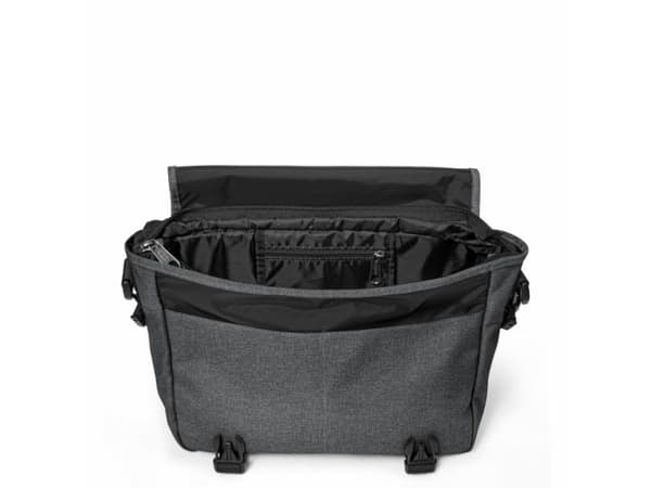 Eastpak Jr Black Denim, Olkalaukku, Musta, Vetoketju, 2 taskua, 2 taskua, Musta