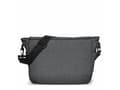 Pikkukuva 4 / 5: Eastpak Jr Black Denim, Olkalaukku, Musta, Vetoketju, 2 taskua, 2 taskua, Musta