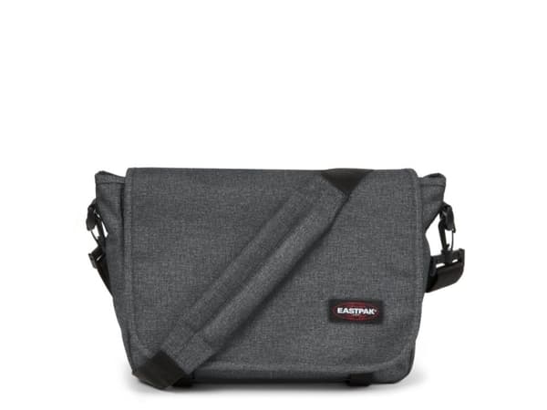 Eastpak Jr Black Denim, Olkalaukku, Musta, Vetoketju, 2 taskua, 2 taskua, Musta