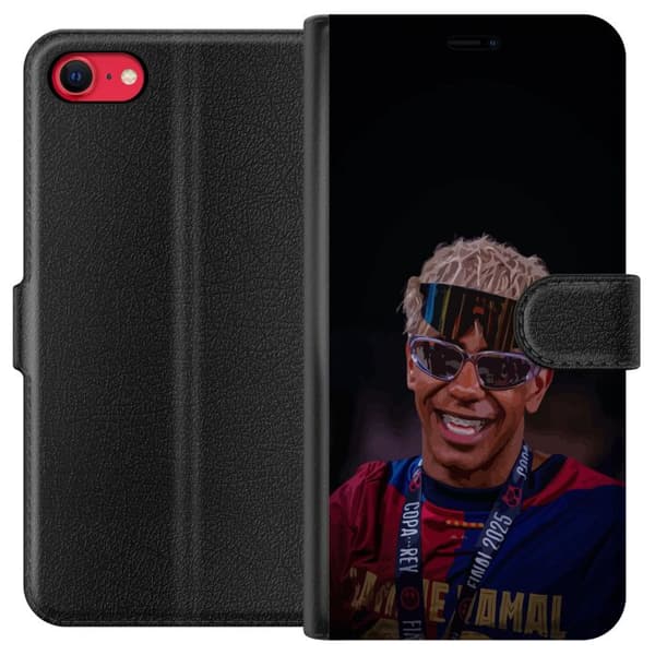 Apple iPhone 8 Plånboksfodral Lamine Yamal mobilskal i stilren sportdesign