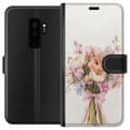 Miniatyrbilde 1 av 3: Samsung Galaxy S9+ Lommeboketui Mobildeksel med fargerikt blomsterbukett i romantisk stil