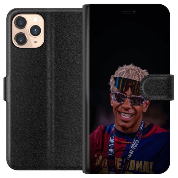 Apple iPhone 11 Pro Lompakkokotelo  Lamine Yamal matkapuhelinkotelo tyylikkäässä urheilumuotoilussa