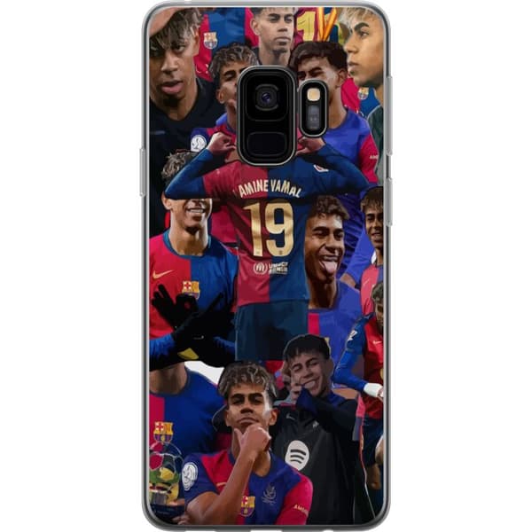 Samsung Galaxy S9 Gjennomsiktig deksel Lamine Yamal mobildeksel for fotballfans