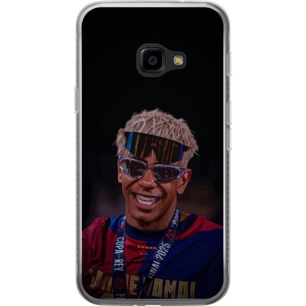 Samsung Galaxy Xcover 4 Genomskinligt Skal Lamine Yamal mobilskal i stilren sportdesign