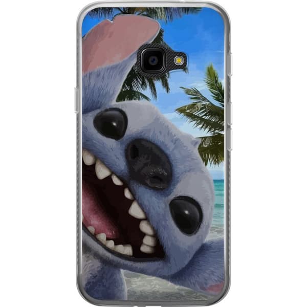 Samsung Galaxy Xcover 4 Genomskinligt Skal Stitch mobilskal med Palmer i söt vänskapsdesign