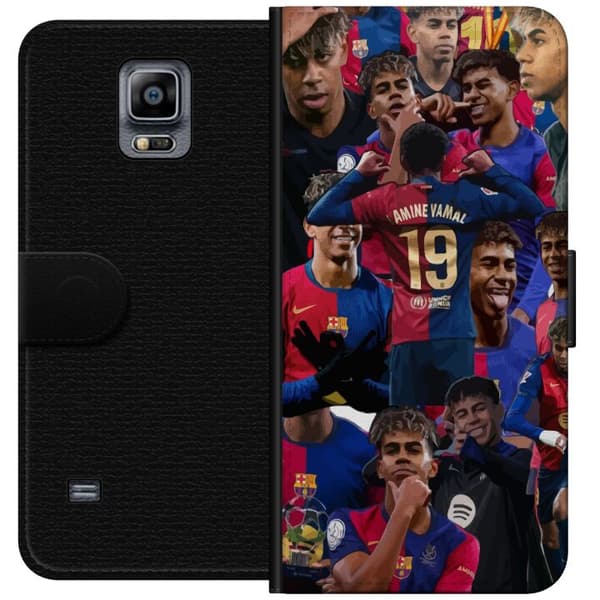 Samsung Galaxy Note 4 Lommeboketui Lamine Yamal mobildeksel for fotballfans