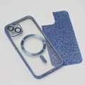 Miniatyrbillede 3 af 3: iPhone 15 Pro - Magasafe 2i1 Glitter / Transparent Chrome Skal