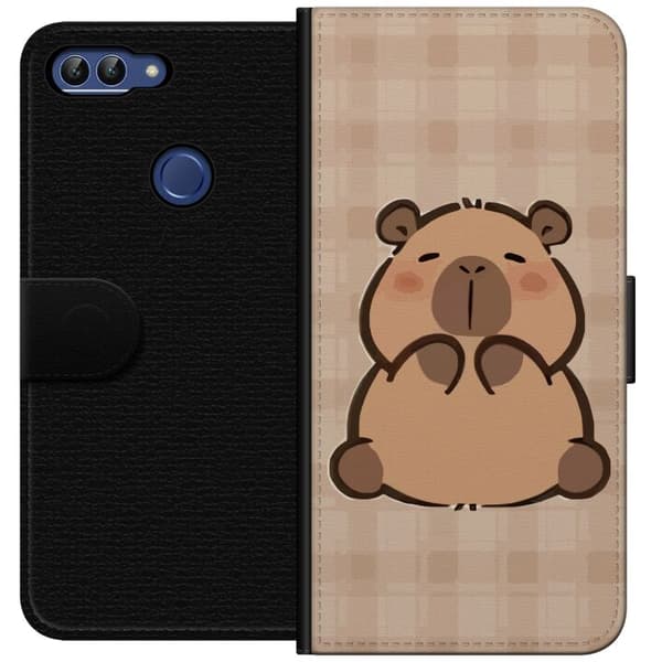 Huawei P smart Plånboksfodral Mobilskal kawaii capybara flera figurer japansk stil