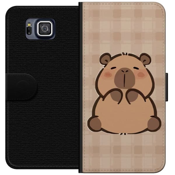 Samsung Galaxy Alpha Lompakkokotelo Mobilskal kawaii capybara flera figurer japansk stil