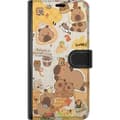 Miniatyrbilde 3 av 3: Samsung Galaxy S8 Lommeboketui Kawaii capybara mobilskal med gulliga djurmotiv
