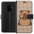 Miniatyrbilde 1 av 3: Samsung Galaxy S9 Lommeboketui Mobilskal kawaii capybara flera figurer japansk stil