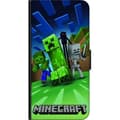 Miniatyrbillede 3 af 3: Samsung Galaxy Xcover 3 Tegnebogsetui Minecraft Creeper mobilskal i klassisk grön pixelstil