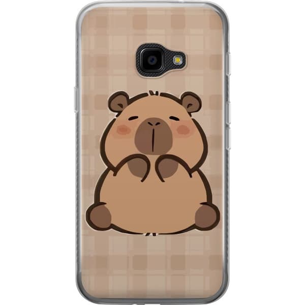 Samsung Galaxy Xcover 4 Genomskinligt Skal Mobilskal kawaii capybara flera figurer japansk stil