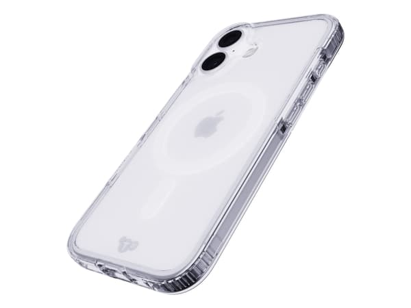 Tech21 EvoClear, Omslag, Apple, Apple iPhone 16, 15,5 cm (6.1"), Transparent