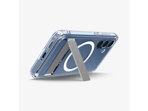 Spigen Ultra Hybrid S (MagFit), Omslag, Samsung, Galaxy S25, 15,8 cm (6.2"), Transparent, Vit