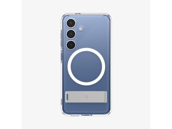 Spigen Ultra Hybrid S (MagFit), Omslag, Samsung, Galaxy S25, 15,8 cm (6.2"), Transparent, Vit