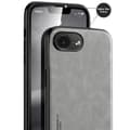 Miniatyrbild 7 av 11: iPhone 16 E - Klassisk Läderlook Skal med Magnetisk Finess
