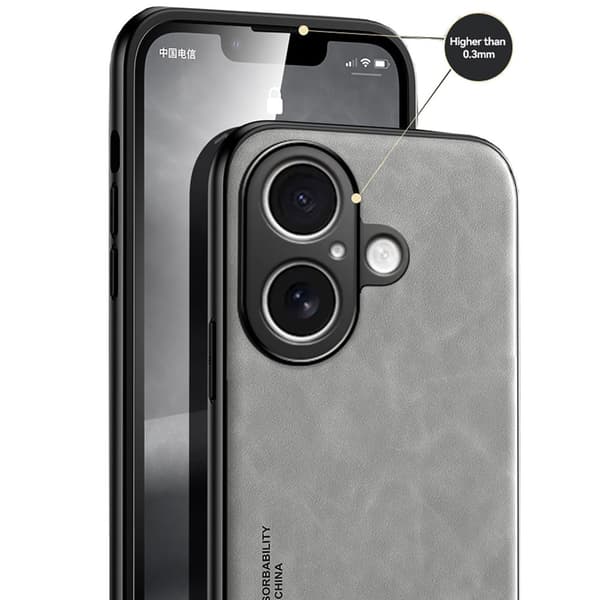 iPhone 16 Elegant Skal med Maxat Skydd