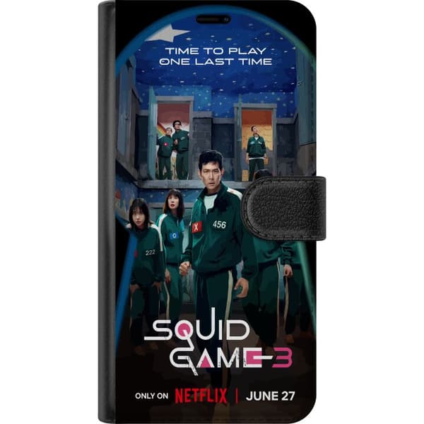 Apple iPhone 6 Tegnebogsetui Squid Game Sæson 3 TV-serie karakterer Populære TV-serie motiver Ikoner Spænding Drama Asiatisk design Trend