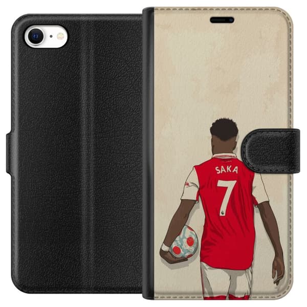 Apple iPhone 6 Plånboksfodral Saka Fotboll Arsenal FC Motiv Spelare Premier League England Populär Sport Fotbollsstjärna London